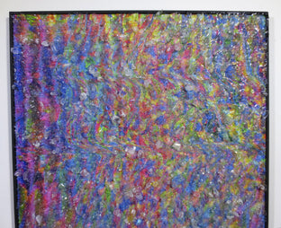 Spectral Slicing (Defraction Grating) by Jack R. Mesa |  Side View of Artwork 