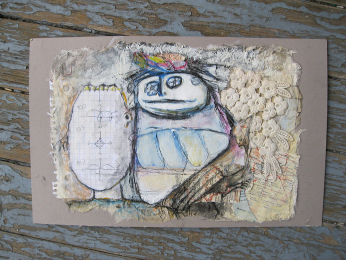 A Little Bird Told Me by Libby Ramage |  Context View of Artwork 