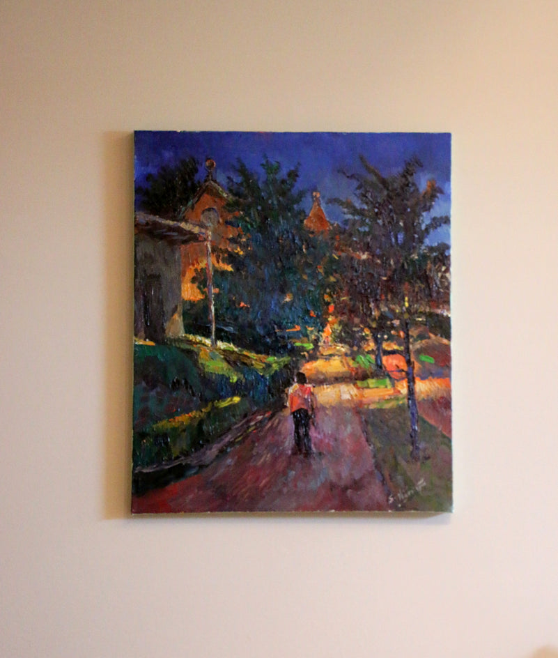 Night on the Street (Washington DC) by Suren Nersisyan |  Context View of Artwork 