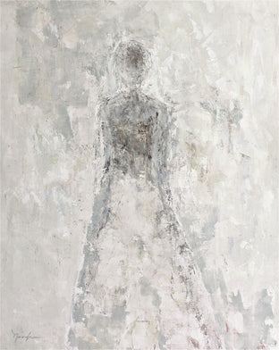 Original art for sale at UGallery.com | Who Are These Angels XX by Naoko Paluszak | $1,050 | mixed media artwork | 30' h x 24' w | photo 1