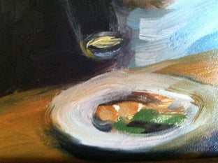 Not too Much by Faye Vander Veer |  Side View of Artwork 