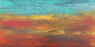 Original art for sale at UGallery.com | May Your Song Always be Sung by Alicia Dunn | $1,975 | mixed media artwork | 24' h x 48' w | photo 1