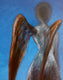 Original art for sale at UGallery.com | Who Are These Angels XXII by Naoko Paluszak | $2,600 | oil painting | 36' h x 36' w | thumbnail 4