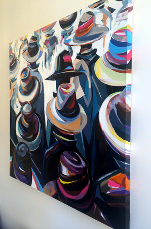 Regatta by Patrick Duffy |  Side View of Artwork 