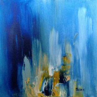 Original art for sale at UGallery.com | Ocean Floor by Sarah Parsons | $300 | oil painting | 12' h x 12' w | photo 1