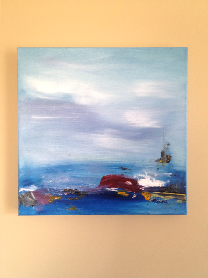 Winter Scene by Sarah Parsons |  Context View of Artwork 