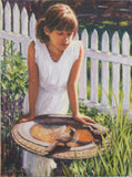 Original art for sale at UGallery.com | Love Birds by Lisa Nielsen | $750 | oil painting | 16' h x 12' w | thumbnail 1