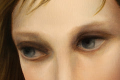 Original art for sale at UGallery.com | Misty by Naoko Paluszak | $850 | oil painting | 12' h x 12' w | thumbnail 4