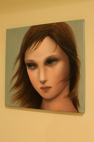 Original art for sale at UGallery.com | Misty by Naoko Paluszak | $850 | oil painting | 12' h x 12' w | photo 2