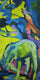 Original art for sale at UGallery.com | Horse Study / Influenced by Gauguin by Colette Wirz Nauke | $250 | acrylic painting | 12' h x 6' w | thumbnail 1