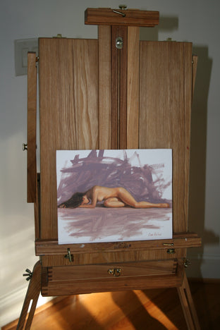 Nude with Mauve by Lisa Nielsen |  Context View of Artwork 