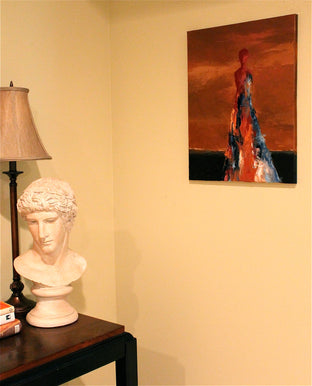 Original art for sale at UGallery.com | Who Are These Angels XLVI by Naoko Paluszak | $975 | oil painting | 20' h x 16' w | photo 3