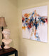 Original art for sale at UGallery.com | Who Are These Angels L by Naoko Paluszak | $1,875 | oil painting | 30' h x 30' w | thumbnail 3