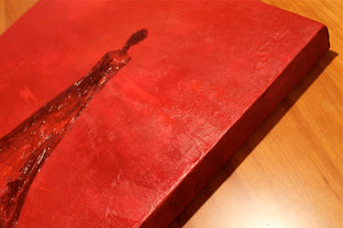 Who Are These Angels LI by Naoko Paluszak |  Side View of Artwork 