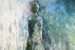 Original art for sale at UGallery.com | Who Are These Angels LIX by Naoko Paluszak | $1,650 | oil painting | 24' h x 24' w | photo 4