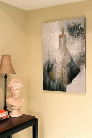 In the Light by Naoko Paluszak |  Side View of Artwork 