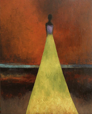 Original art for sale at UGallery.com | Who Are These Angels LXV by Naoko Paluszak | $2,150 | oil painting | 30' h x 24' w | photo 1