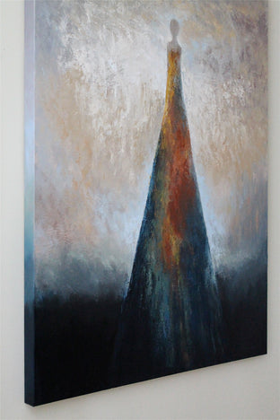 Who Are These Angels LXVII by Naoko Paluszak |  Side View of Artwork 