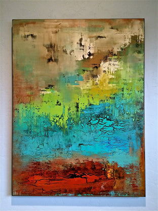 Original art for sale at UGallery.com | Out of Reach by Alicia Dunn | $1,450 | acrylic painting | 40' h x 30' w | photo 3