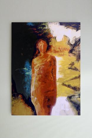 Original art for sale at UGallery.com | Imperious by Naoko Paluszak | $4,725 | oil painting | 48' h x 36' w | photo 3