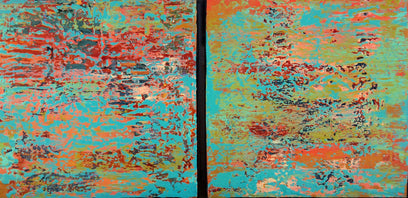 Exploration Diptych by Alicia Dunn | Artwork Main Image