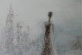 Original art for sale at UGallery.com | Who Are These Angels LXXIII by Naoko Paluszak | $2,675 | oil painting | 36' h x 36' w | thumbnail 2