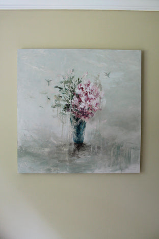 While I Sleep They Come in Pairs by Naoko Paluszak |  Side View of Artwork 