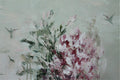Original art for sale at UGallery.com | While I Sleep They Come in Pairs by Naoko Paluszak | $2,875 | oil painting | 36' h x 36' w | thumbnail 3