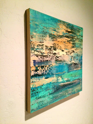 Original art for sale at UGallery.com | After the Storm by Alicia Dunn | $600 | mixed media artwork | 24' h x 24' w | photo 2