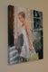 Original art for sale at UGallery.com | The Girl in the White Dress by Naoko Paluszak | $1,950 | oil painting | 24' h x 18' w | thumbnail 1