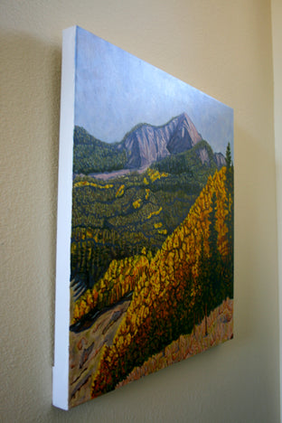 Original art for sale at UGallery.com | Fall in the La Sals by Crystal DiPietro | $1,825 | oil painting | 28' h x 28' w | photo 2