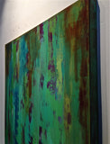 Original art for sale at UGallery.com | Shaman's Dream by Alicia Dunn | $2,175 | acrylic painting | 60' h x 30' w | thumbnail 2