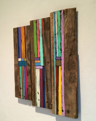 Growing Older by Alicia Dunn |  Side View of Artwork 
