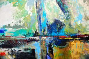 Urban Reflection by DL Watson |   Closeup View of Artwork 