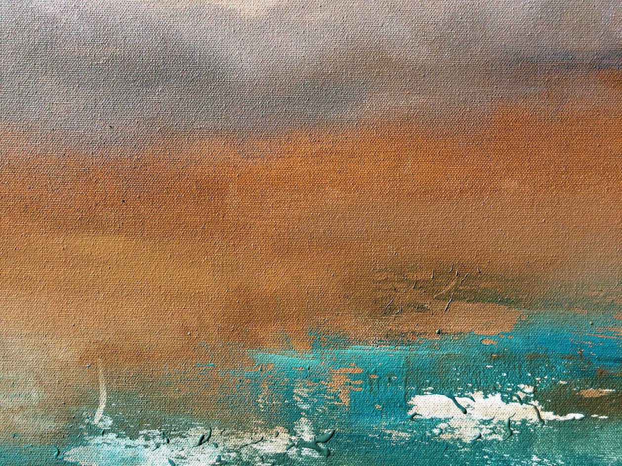 Precious Time by Alicia Dunn |  Closeup View of Artwork 