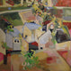 Original art for sale at UGallery.com | Dreamy Villa by Colette Wirz Nauke | $2,675 | acrylic painting | 48' h x 48' w | thumbnail 1