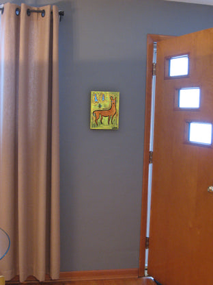 Doe and Spruce by Jessica JH Roller |  Context View of Artwork 