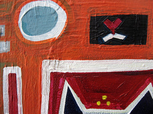 Original art for sale at UGallery.com | Sugarcubes in the Window by Jessica JH Roller | $400 | acrylic painting | 14' h x 14' w | photo 4