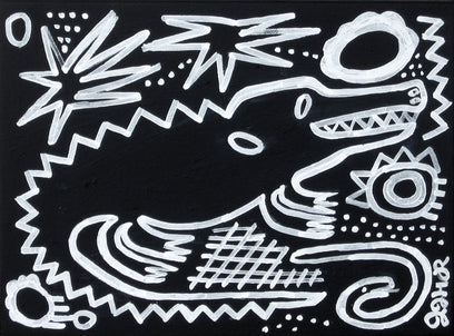 Black Alligator by Jessica JH Roller | Artwork Main Image