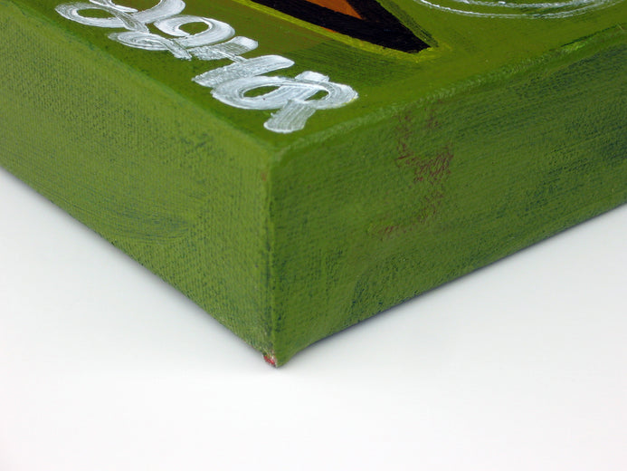 Storybook Owl by Jessica JH Roller |  Side View of Artwork 