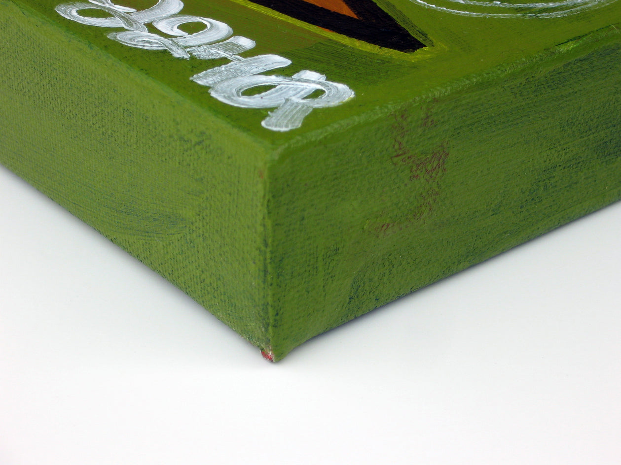 Storybook Owl by Jessica JH Roller |  Side View of Artwork 