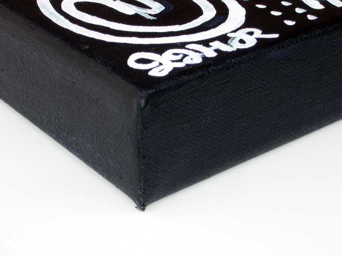 Black Alligator by Jessica JH Roller |  Side View of Artwork 