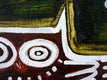 Original art for sale at UGallery.com | Owl and Moon #2 by Jessica JH Roller | $300 | acrylic painting | 11' h x 14' w | thumbnail 3