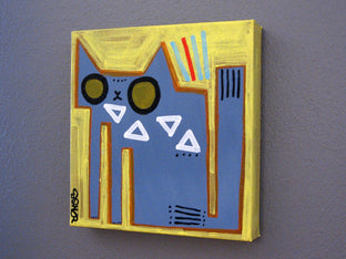 Original art for sale at UGallery.com | Triangles by Jessica JH Roller | $250 | acrylic painting | 10' h x 10' w | photo 3