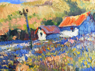 The Silent in Summer (Mountain Landscape) by Suren Nersisyan |   Closeup View of Artwork 