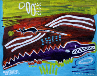 Alligator and Rat by Jessica JH Roller |  Artwork Main Image 