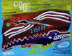 Original art for sale at UGallery.com | Alligator and Rat by Jessica JH Roller | $310 | acrylic painting | 11' h x 14' w | thumbnail 1