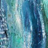 Original art for sale at UGallery.com | Falling Water by Alicia Dunn | $700 | acrylic painting | 24' h x 24' w | thumbnail 4