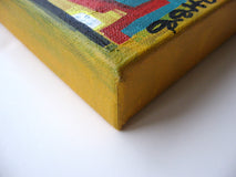 Original art for sale at UGallery.com | Horned Owl by Jessica JH Roller | $350 | acrylic painting | 12' h x 12' w | thumbnail 2