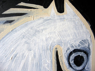 Original art for sale at UGallery.com | Midnight Pony by Jessica JH Roller | $600 | acrylic painting | 20' h x 20' w | photo 4
